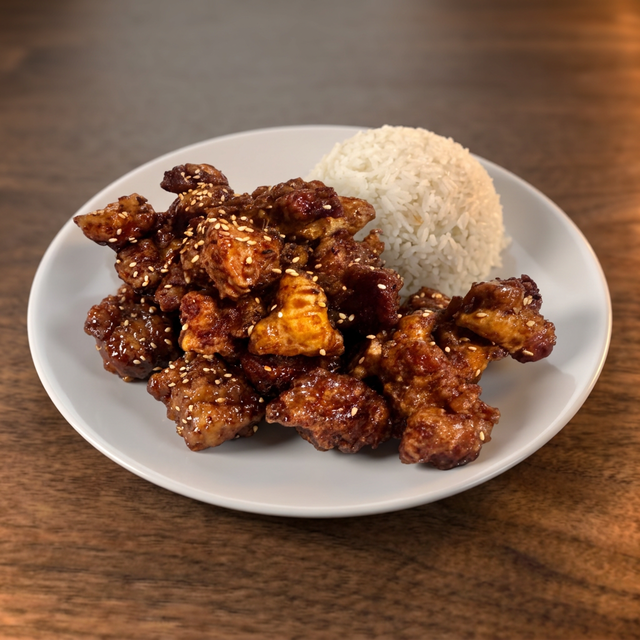 Sesame Chicken.