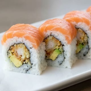Tuna Meet Salmon Roll (Raw)